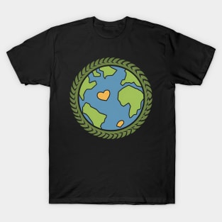 Go Green Planet Earth T-Shirt